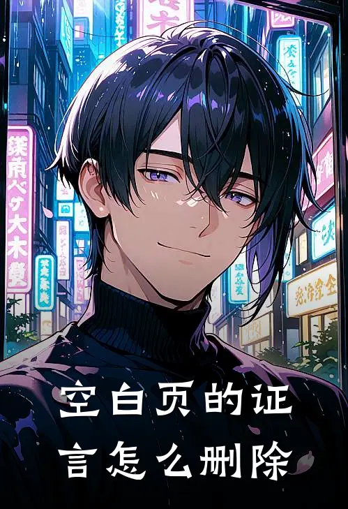 空白页的证言怎么删除