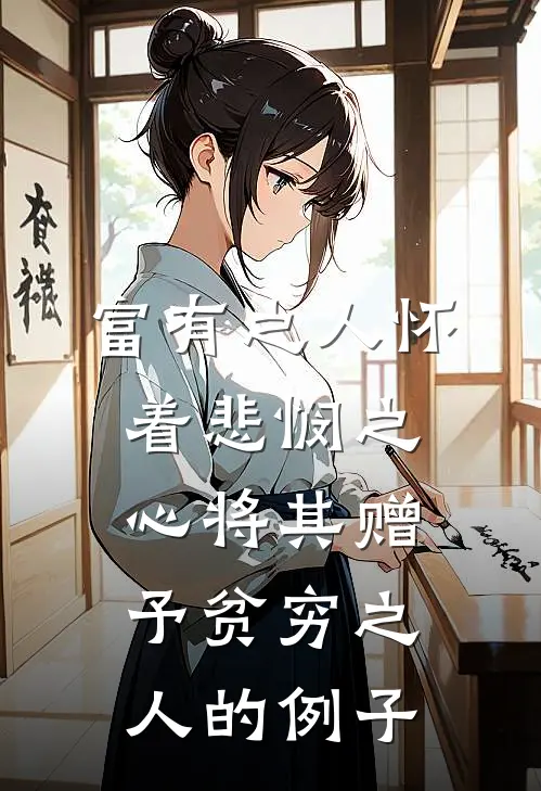 富有之人怀着悲悯之心将其赠予贫穷之人的例子