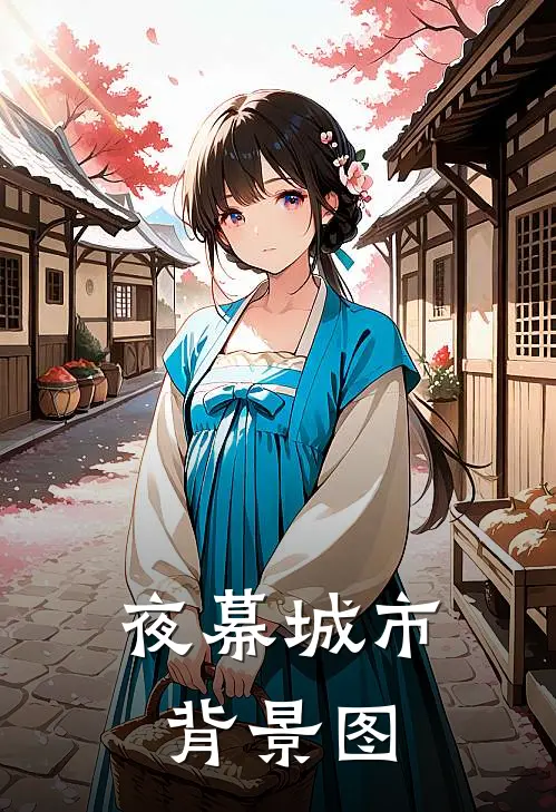 夜幕城市背景图