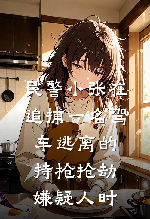 民警小张在追捕一名驾车逃离的持枪抢劫嫌疑人时