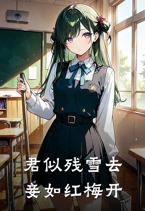 君似残雪去，妾如红梅开